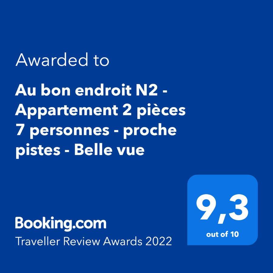 Au Bon Endroit N2 - Appartement 2 Pieces 7 Personnes - Proche Pistes - Belle Vue Орсьер Экстерьер фото